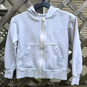 Athleta Girl Light Gray  Zip Up Hoodie